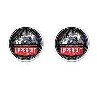 Uppercut Deluxe Featherweight Pâte pour Cheveux, Produit de Coiffure Professionnel à Base d'Eau, Créer des Styles Texturés, Brillance Modérée et Maintien Fort, Produit Capillaire pour Hommes 2 x 70g