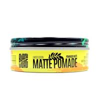 Uppercut Deluxe Pommade mate - Pommade capillaire exclusive Blacklight 100 g, parfum Highland avec finition mate et dégradé orange. Boîte cadeau, coiffure longue durée pour homme.