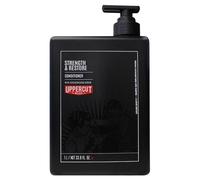 Uppercut Deluxe Après-Shampoing Force et Réparation, Enrichi en Biotine et Caféine pour Favoriser une Croissance Saine, Convient à Tous les Types de Cheveux, Produit Capillaire pour Hommes, 1L
