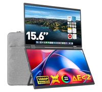 Upperizon - Rallonge d'écran pour ordinateur portable 15,6", FHD 1080p, pliable à 360°, double écran, 120 % sRGB?E<2 HDMI USB-C empilé triple moniteur portable pour ordinateur portable, PC