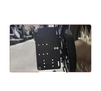 Upport Plaque Moto pour Benda Napoleon BOB 500 Siège Modifié Feu Arrière Streamer Feu Arrière Clignotant Cadre Plaque D'immatriculation(A)