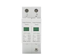 UPQQBZFZD Parasurtenseur Solaire Photovoltaïque AC SPD 2P 20KA~40KA 420V, Montage sur Rail DIN, Dispositif De Protection Basse Tension for Maison