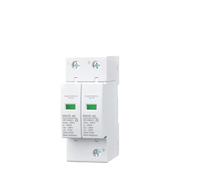 UPQQBZFZD Power Surge Protective Device AC SPD Arrester Low Voltage House 2 Pole Surge Voltage Protection 275V/385V 40KA 60KA 80KA 100KA(60KA)