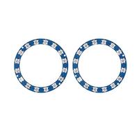 UPQRSG 2 Pièces RGB LED Annulus, Support de Microcontrôleurs, Réseau de Bandes LED, Anneau LED Couleur 16 Peu Intelligent, Port Numérique Haute Luminosité 5V WS2812B 5050