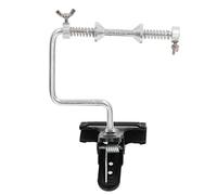 UPQRSG Enrouleur de ligne de pêche avec pince, enrouleur de ligne de pêche en alliage d'aluminium, machine à bobiner réglable stable et portable, bobine de ligne de pêche à manivelle pratique pour