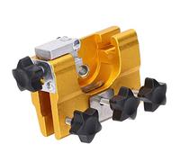 UPQRSG Gabarit d'affûteuse de tronçonneuse, kit d'affûtage de chaîne à manivelle portable, convient à tous les types de tronçonneuses et scies électriques