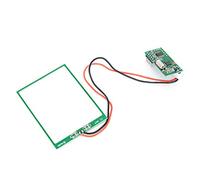 UPQRSG Kit de Lecteurs RFID, Kit RFID de Fréquence 13,56 MHz, Module D'Écriture de Lecteur D'Interface IC RS232/TTL, Système D'Écriture de Lecteur de Contrôle D'Accès, Accessoires de Bricolage