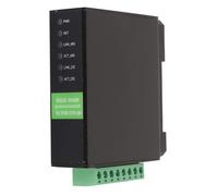 UPQRSG RS485 vers RJ45 Ethernet Serial Server Double Canal Montage sur Rail 1200 À 115200Bps RS232 vers RJ45 Module Ethernet, Montage sur Rail Module Série Isolé Industriel