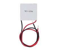 UPQRSG TEC1 12704 Tablettes de Réfrigération à Semi conducteurs, Refroidisseur de Semi conducteur DC12V 36W, Module de Dissipateur Thermique de Plaque de Refroidissement CPU avec Fil 3.0 3.3Ω 40x40mm