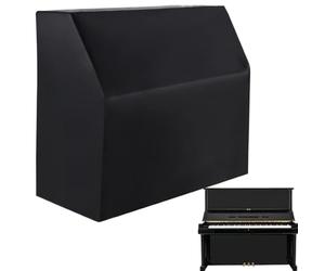 Upright Piano Cover - 420D Oxford Cloth 153cm, Waterproof Keyboard Protector, Black | Storage Bag Included, Dust Shield, Full Size Piano Wrap For Standard Upright Pianos, Digital Keyboards