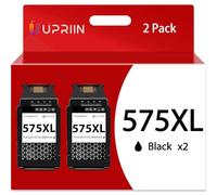 UPRIIN 575XL PG-575XL Cartouches d'encre Compatible pour Canon 575XL 575 XL pour PIXMA TS3550i TS3551i TS3750i TS3751i TS3752i TR4750i TR4751i TR4755i TR4756i