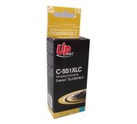 Cartouche encre UPrint compatible CANON CLI-551 XL cyan