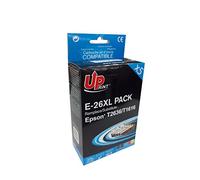 Uprint 5 Cartouche d'encre Compatible avec EPSON 26 26XL Ours Polaire | Marque UPrint E-26XL PACK, Compatible XP510/XP520/XP600/XP605/XP610, Compatible XP615/XP620/XP625/XP700