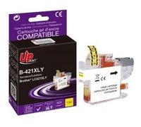 UPrint - 7.2 ml - jaune - compatible - boîte de suspension - cartouche d'encre (alternative pour : Brother LC421XLY) - pour Brother DCP-J1050DW, MFC-J1010DW G