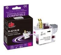 UPrint - 7.2 ml - magenta - compatible - boîte de suspension - cartouche d'encre (alternative pour : Brother LC421XLM) - pour Brother DCP-J1050DW, MFC-J1010DW G