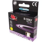 UPrint B-125XLY - 12 ml - Capacité XL - jaune - compatible - cartouche d'encre (alternative pour : Brother LC125XL) - pour Brother DCP-J4110DW G