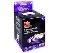 Pack PREMIUM compatible BROTHER LC3219XL, 4 cartouches