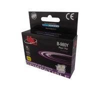 UPrint B-980Y - 12 ml - taille XL - jaune - compatible - cartouche d'encre (alternative pour : Brother LC1100Y, Brother LC980Y) - pour Brother DCP-145, 163, 165, 167, 193, 195, 197, 365, 373, 375, 377