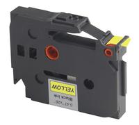 UPrint BR631 - Adhésif standard - noir sur jaune - Rouleau (1,2 cm x 8 m) 1 cassette(s) ruban laminé - pour Brother P-Touch PT-1010, 1090, 1230, 1290, 1830, 1880, 2100, 2430, 2700, 2710, 3600, 9800