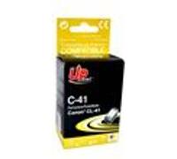 UPrint C-41 - 18 ml - taille XL - couleur (cyan, magenta, jaune) - compatible - remanufacturé - cartouche d'encre (alternative pour : Canon CL-41) - pour Canon PIXMA iP1800, iP1900, iP2600, MP140, MP1