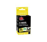 UPrint C-560XL - 22 ml - noir - compatible - boîte - remanufacturé - cartouche d'encre (alternative pour : Canon PG-560XL) - pour Canon PIXMA TS5350,