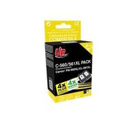 Pack UPrint 2 cartouches compatible CANON PG-560 XL/CL-561 XL