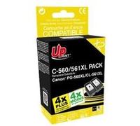 Generique Pack 2 cartouches d'encre UPrint compatibles Canon PG-560XL/CL-561XL - Noir & Couleur