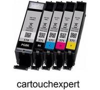 UPrint C-570/571XL PACK - Pack de 5 - noir, jaune, cyan, magenta - compatible - cartouche d'encre (alternative pour : Canon CLI-571BKXL, Canon CLI-571CXL, Canon CLI-571MXL, Canon CLI-571YXL, Canon PGI