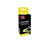 UPrint C-571XLB - 11 ml - taille XL - noir - compatible - remanufacturé - cartouche d'encre (alternative pour : Canon CLI-571BKXL) - pour Canon PIXMA