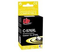 UPrint C-576XL - 15 ml - cyan, magenta, jaune - compatible - boîte de suspension - remanufacturé - cartouche d'encre (alternative pour : canon CL-576XL) - pour Canon PIXMA TR4750i, TR4751i...