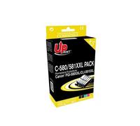 UPrint C-581XXL - Pack de 5 - noir, jaune, cyan, magenta - compatible - cartouche d'encre (alternative pour : Canon CLI-581XXL, Canon PG-580XXL) - pour Canon PIXMA TS6251, TS6350, TS6351, TS705, TS825