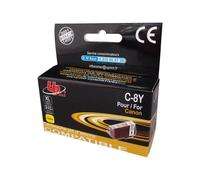 UPrint C-8Y - 14 ml - taille XL - jaune - compatible - cartouche d'encre (alternative pour : Canon CLI-8Bk) - pour Canon PIXMA iP3500, iP4500, MP510, MP520, MP610, MP960, MP970, MX700, MX850, Pro9000