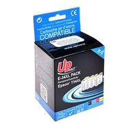 Uprint - Cartouche d'encre Compatible avec EPSON 34 34 XL - Lot de 4