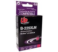 Uprint Cartouche Encre Compatible Brother LC225XLM Magenta