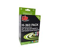 Uprint - Cartouches d'encre Compatibles avec HP 363 363XL - Lot de 6