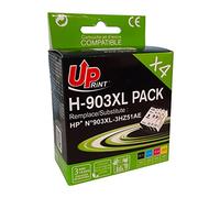 Uprint Cartouches d'encre Compatibles avec HP 903XL - Lot de 4 Puce avancée