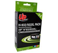 Uprint Cartouches d'encre compatibles avec HP 932 933 XL - Lot de 4