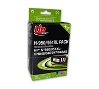 Uprint - Cartouches d'encre Compatibles avec HP 950 951 XL - Lot de 4
