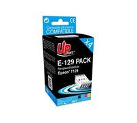 UPrint E-129 - Pack de 4 - noir, jaune, cyan, magenta - compatible - cartouche d'encre - pour Epson Stylus SX230, SX430, SX438; WorkForce WF-3010,