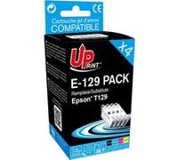 UPrint E-129 - Pack de 4 - noir, jaune, cyan, magenta - compatible - cartouche d'encre - pour Epson Stylus SX230, SX430, SX438; WorkForce WF-3010, 3520, 3530, 3540, 7015, 7515, 7525 G