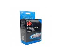 123CONSOMMABLES - 26XL - Pack 5 Cartouches d'encre compatibles avec Epson pour Epson Expression Prem