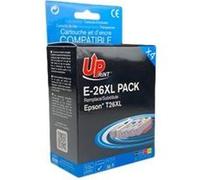 Pack UPrint compatible EPSON T26XL 4 cartouches