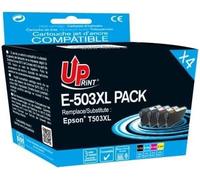 UPrint E-503XL - Pack de 4 - noir, jaune, cyan, magenta - compatible - cartouche d'encre (alternative pour : Epson C13T09R64010) - pour Epson Expression Home XP-5200, XP-5205; WorkForce WF-2960, WF-29