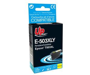 UPrint E-503XLY - 6.4 ml - jaune - compatible - boîte de suspension - cartouche d'encre (alternative pour : Epson C13T09R44010) - pour Epson 503XL