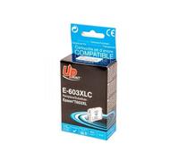 UPrint E-603XLC - 9 ml - cyan - compatible - boîte de suspension - cartouche d'encre (alternative pour : Epson C13T03A24010, Epson 603XL)