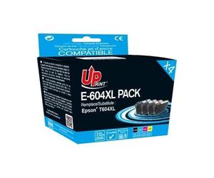 UPrint E-604XL - Pack de 4 - noir, jaune, cyan, magenta - compatible - cartouche d'encre (alternative pour : Epson C13T10H64510) - pour Epson Expression Home XP-2200; WorkForce WF-2910DWF, WF-2930DWF,