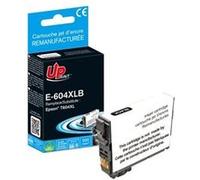 UPrint E-604XLB - 9 ml - noir - compatible - boîte de suspension - remanufacturé - cartouche d'encre (alternative pour : Epson C13T10H14010) - pour