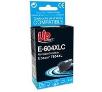 UPrint E-604XLC - 4 ml - XL - cyan - compatible - boîte de suspension - cartouche d'encre (alternative pour : Epson C13T10H24010) - pour Epson Expression Home XP-2200; WorkForce WF-2910DWF, WF-2930DWF