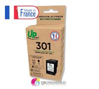 UPrint H-301BFR - 6 ml - noir - compatible - boîte de suspension - remanufacturé - cartouche d'encre (alternative pour : HP CH561EE)