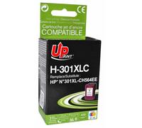 UPrint H-301XL-CL - 21 ml - taille XL - couleur (cyan, magenta, jaune) - compatible - remanufacturé - cartouche d'encre (alternative pour : HP 301XL) - pour HP DeskJet 1000, 1010, 1050 AiO, 1050A AiO,
